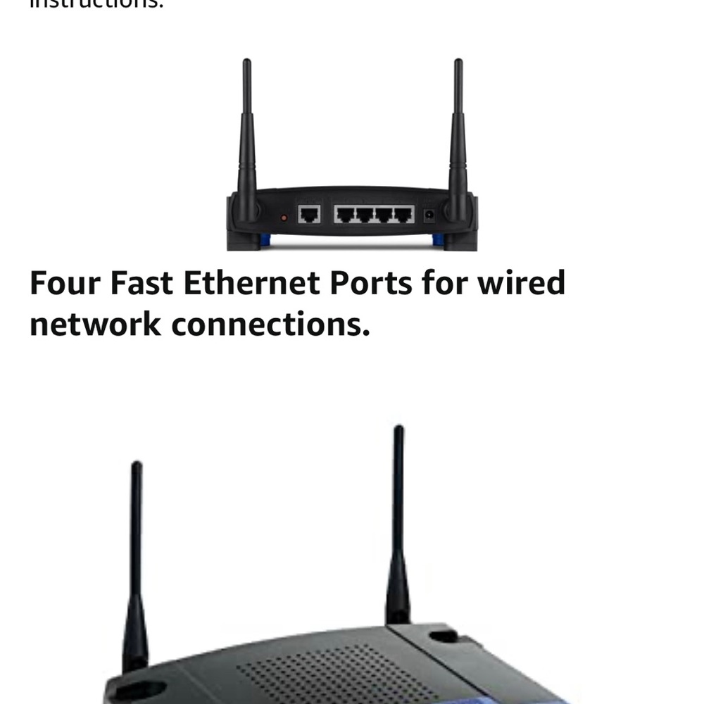 Linksys Router - Picture 10 of 12